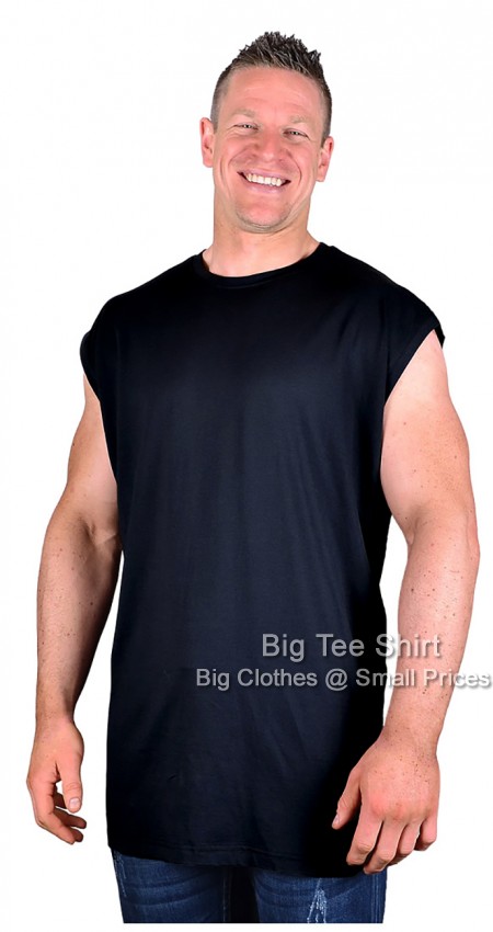 Black Espionage Hiker Sleeveless T-Shirt