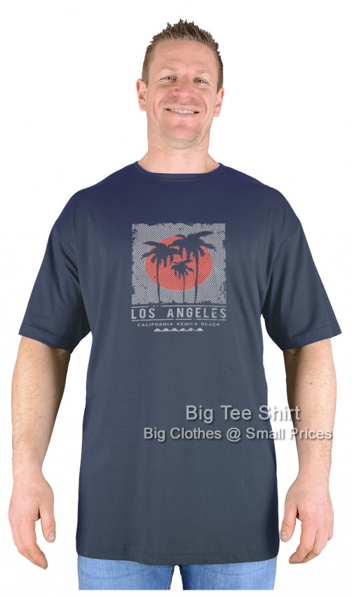 Charcoal Grey Los Angeles Espionage Calii T-Shirt  - EOL