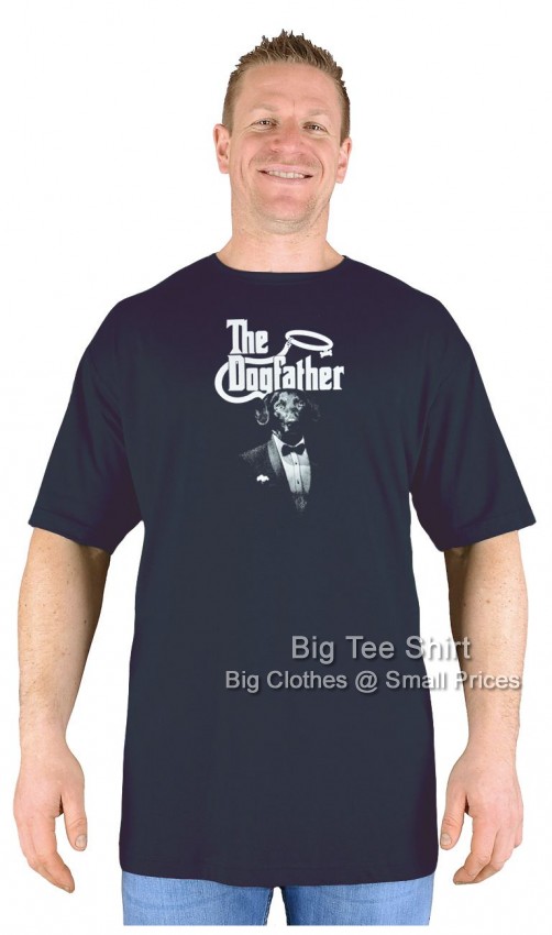 Black Big Tee Shirt Mafia Mutt T-Shirt