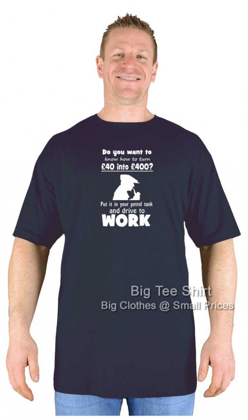 Black Big Tee Shirt Wisdom T-Shirt