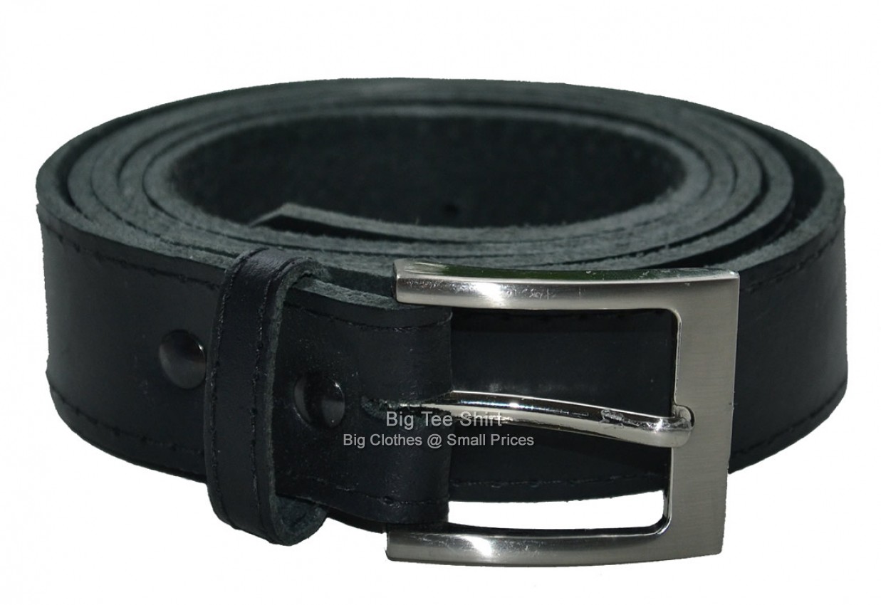 Big Mens Black King York Trouser Belt (NOT BONDED) Size 44 to 70 inches waist | eBay