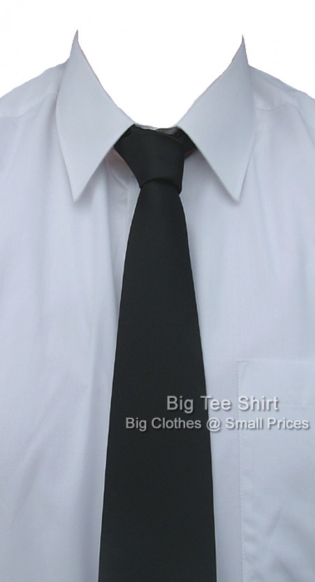 Black Kensington Extra Long Tie
