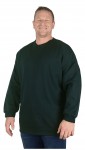 Bottle Green Big Tee Round Neck Sweatshirt