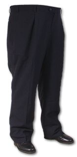 Dark Navy Craig Work-Uniform 32 Inch Inside Leg Trousers