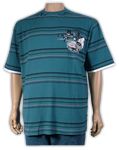 Teal Pegasus Urban Street Driver Fashion T-Shirt (1103)