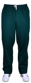 Bottle Green Corded   Big Tee 31 inch Inside leg Jogging Bottoms (Straight Leg)