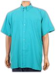 Aqua Espionage Griffin Plain Short Sleeve Shirt 2xl to 8xl