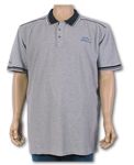 Grey Marl Cotton Valley Metaphor Polo Shirt (04841)