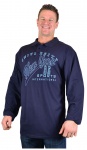 Navy Metaphor McClaren Long Sleeve Polo Shirt (01530)