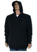 Black Kam Perks Fashion Pullover Hoody (KBS-5059)