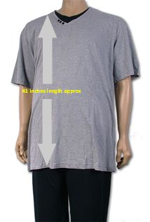 Grey Black Espionage Gespa 38 Inch Inside leg Extra Tall Long Pyjama Set