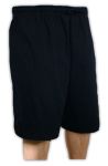 Black Kam Tyler Jersey Type Shorts (KBS-3664B)