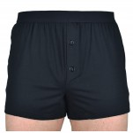 Black Big Tee Lycra Boxer Shorts