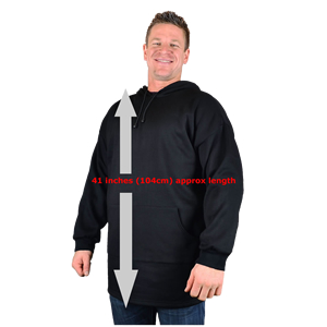 Extra Tall Pullover Hoodies
