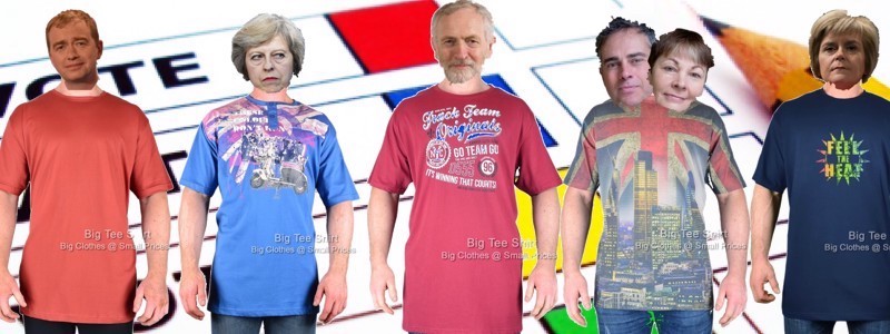 Premature Elections and Big Tee Shirts