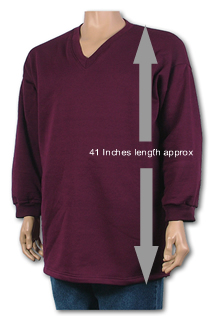 Big Tee Shirt Sonas Extra Tall V-Neck Sweatshirt
