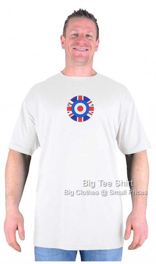White Big Tee Shirt Roundel T-Shirt 