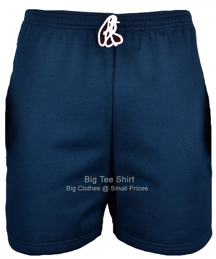 Navy Blue Big Tee Shirt Fritz Shorts