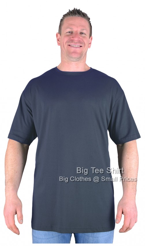 Charcoal Big Tee Shirt Big Guy 9XL T-Shirts