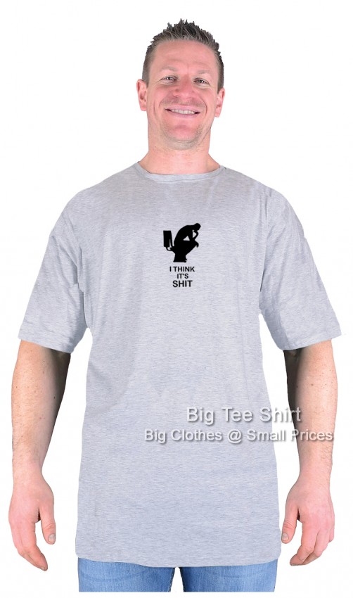 Silver Marl Big Tee Shirt The Stinker T-Shirt