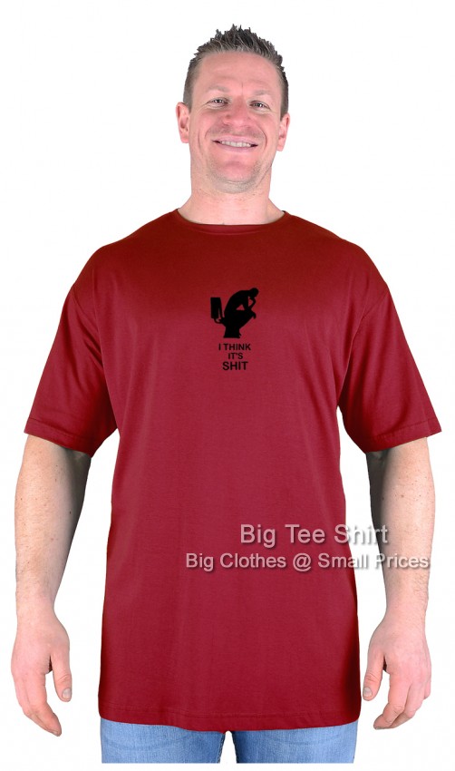 Burgundy Big Tee Shirt The Stinker T-Shirt
