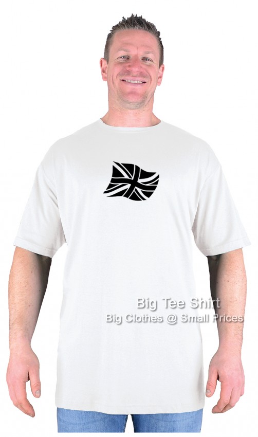 White Big Tee Shirt Black Jack T-Shirt