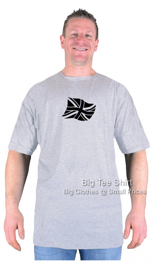Silver Marl Big Tee Shirt Black Jack T-Shirt