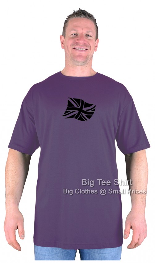Purple Big Tee Shirt Black Jack T-Shirt