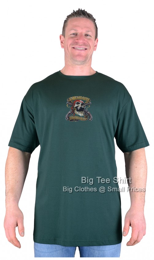 Bottle Green Big Tee Shirt Swashbuckler T-Shirt