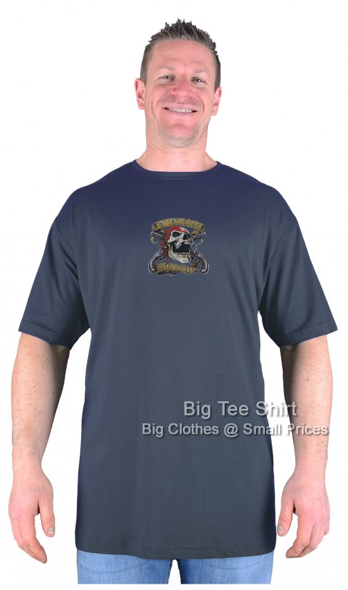 Charcoal Big Tee Shirt Swashbuckler T-Shirt