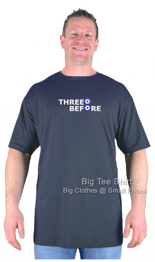Charcoal Three Before Eight Brad T-Shirt