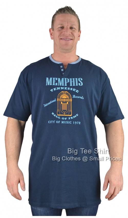 Navy Blue Metaphor Tennessee Grandad Shirt