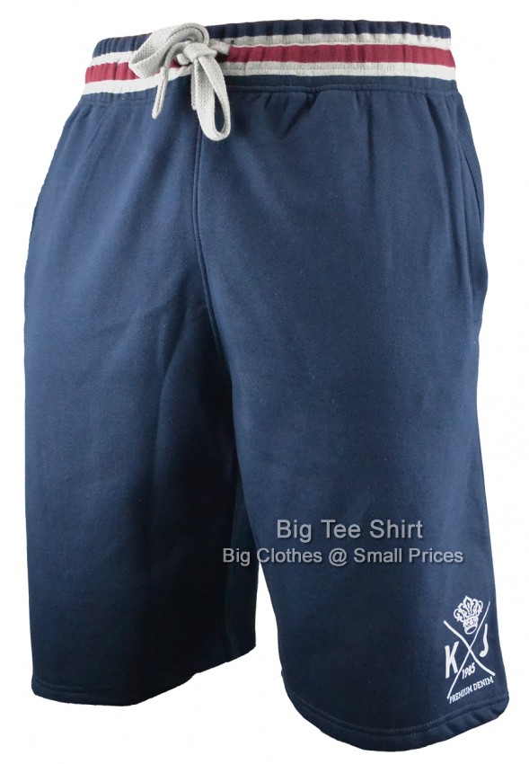 Navy Blue Kam Chance Jog Shorts