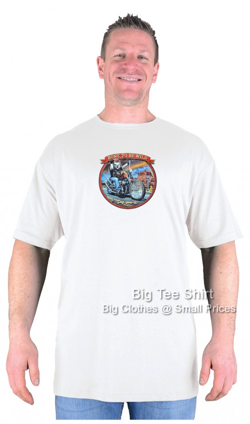 White Big Tee Shirt Dog Gone T-Shirt