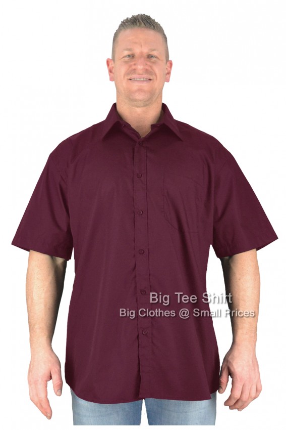 Grape Metaphor Carter Plain Short Sleeve Shirt