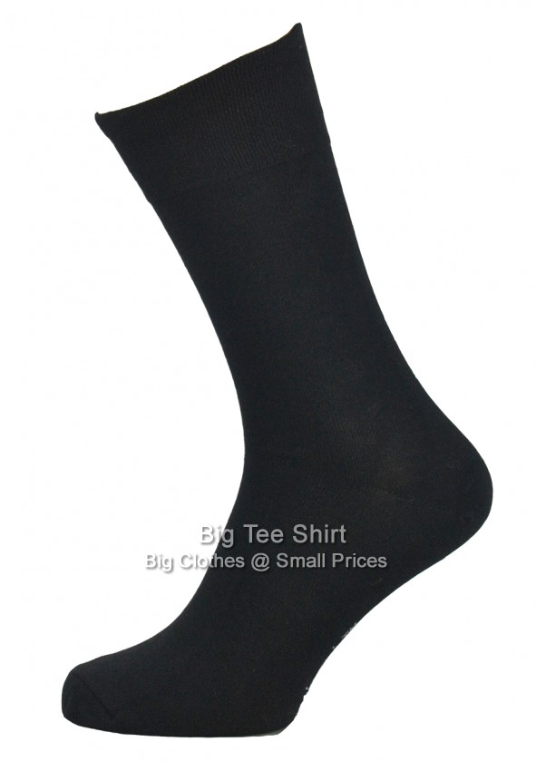 Black Big Foot Gentle Grip Socks Pack of Three