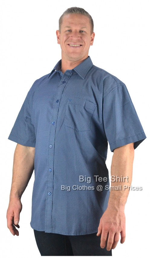 Blue Cotton Valley Rogan Short Sleeve Shirt