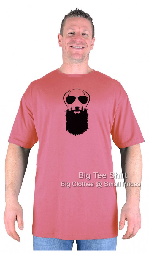 Berry Red Big Tee Shirt Hipster Mutt T-Shirt