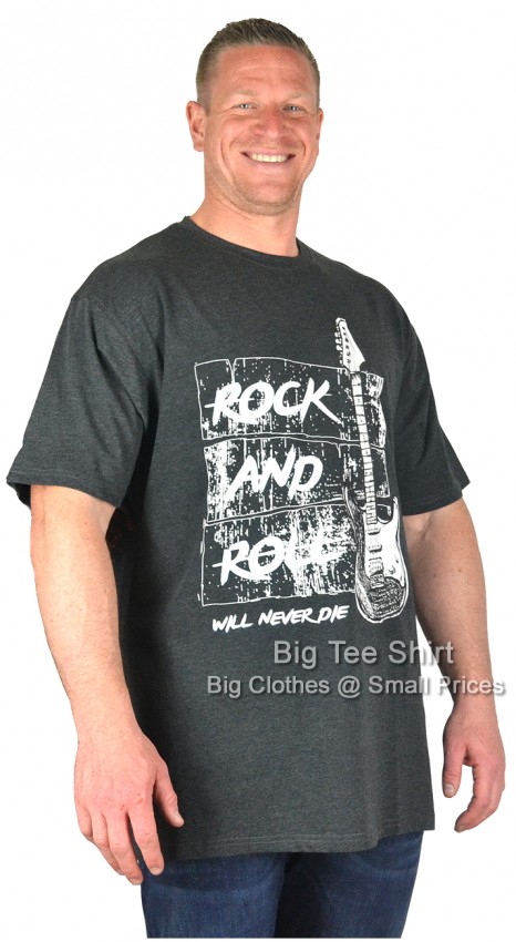 Charcoal Kam Rock and Roll T Shirt