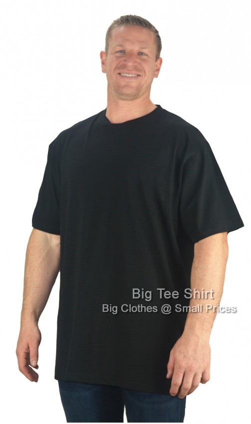 Black Kam Marvin Plain T-Shirt