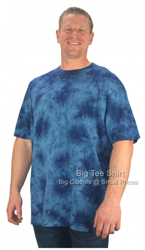 Navy Blue Espionage Festival Tie Dye T-Shirt
