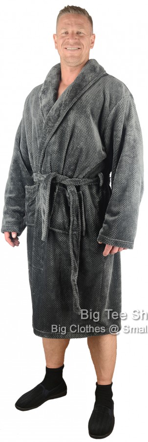 Grey Espionage Minson Dressing Gown