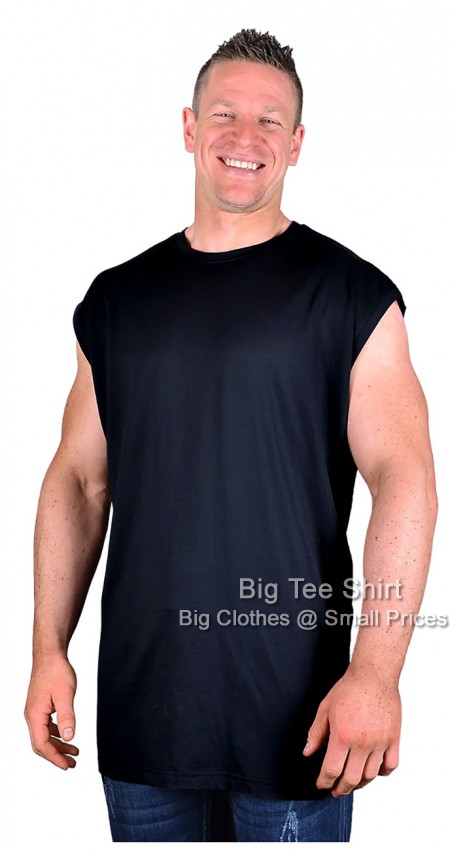Black Espionage Hiker Sleeveless T Shirt 