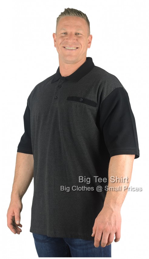 Black Forge Cruzey Chest Pocket Polo Shirt  - EOL