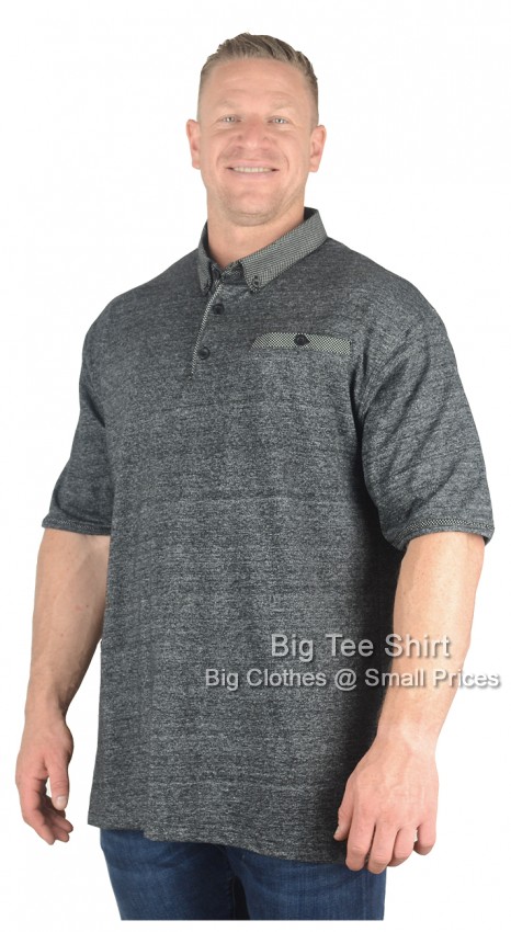Black Forge Dalen Chain Yarn Polo Shirt - EOL