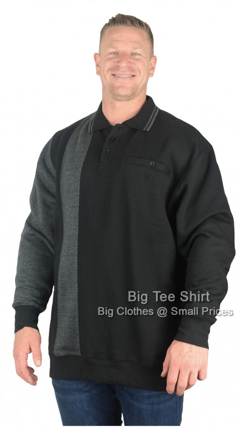 Black Charcoal Grey Forge Dolph Sweatshirt
