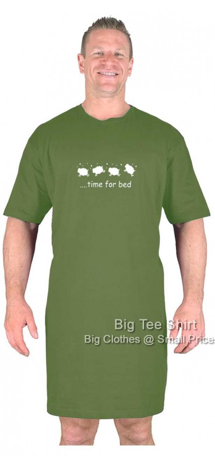 Moss Big Tee Shirt Sheepy Nightshirt