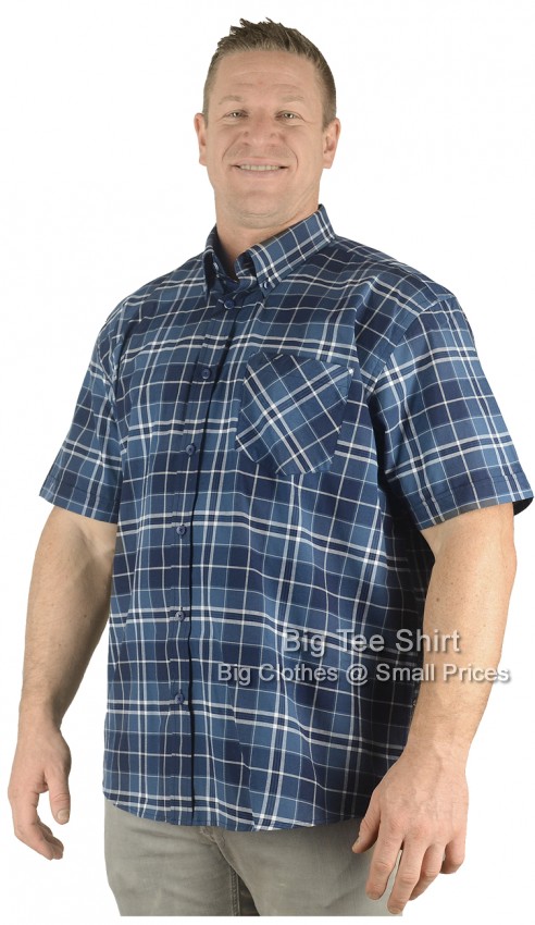 Indigo Blue Kam Kordoba Short Sleeve Shirt - EOL