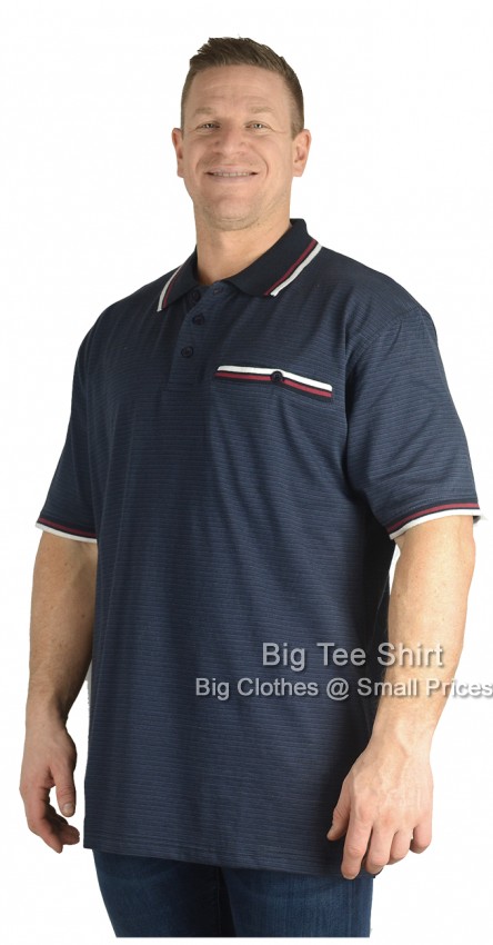 Navy Blue Forge Kempstonne Polo Shirt  - EOL