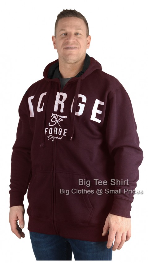 Burgundy Forge Pilgrimm Zip Hoodie